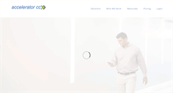 Desktop Screenshot of acceleratorcc.com